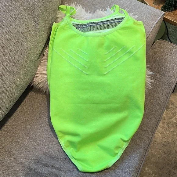 Prada Intarsia stretch bodysuit in green - Picture 4 of 10